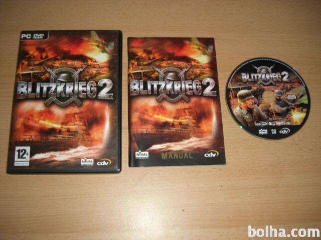 Blitzkrieg 2, PC DVD igra, prodam