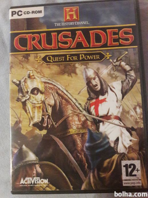 Prodajam računalniško igro The History Channel: Crusades: Quest For Po