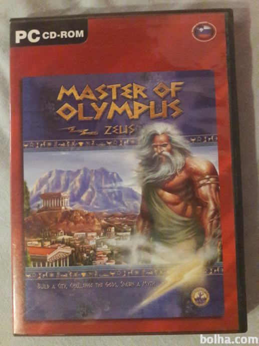 Prodajam računalniško igro Master of Olympus: Zeus