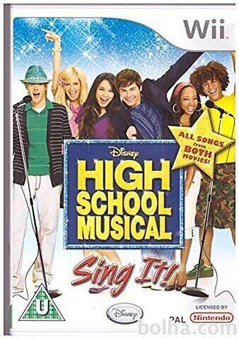 High School Musical Sing it (Nintendo Wii rabljeno)