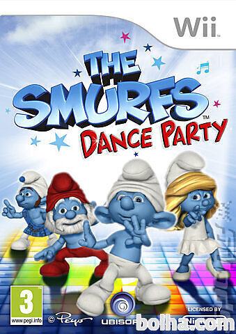 Rabljeno: The Smurfs Dance Party (Nintendo Wii)