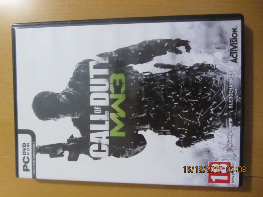 Malo rabljena igrica Call of Duty MW3
