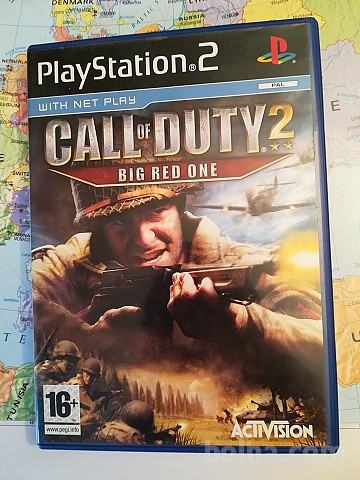 Original Igra za PS2 - CALL OF DUTY 2 - BIG RED ONE