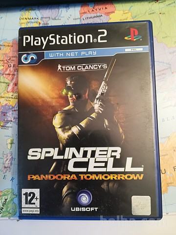 Original Igra za PS2 - SPLINTER CELL - PANDORA TOMORROW