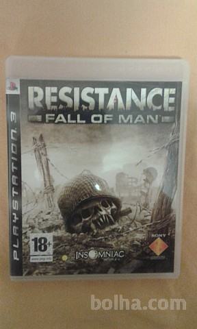 PS3 IGRA RESISTANCE FALL OF MAN