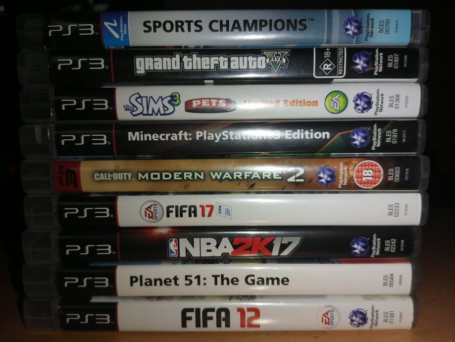 PS3/PLAYSTATION 3 IGRE OD 5€ (GTA5, FIFA..)