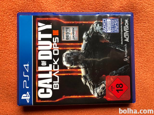 PS4 -CALL OF DUTY Black OPS III