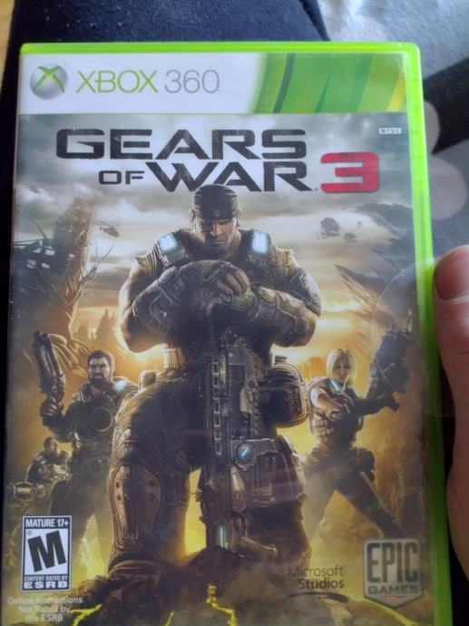 Igre Xbox 360 Gears of war, Resident Evil, Forza 3