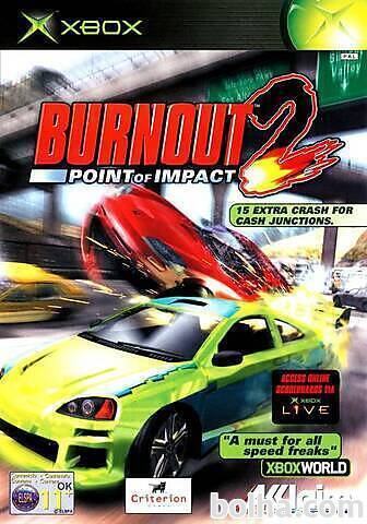 Burnout Point of Impact (Xbox rabljeno)