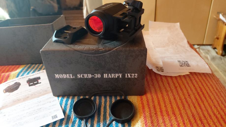 Vector Optics Harpy 1x22mm Red Dot SCRD-30  optika za puško
