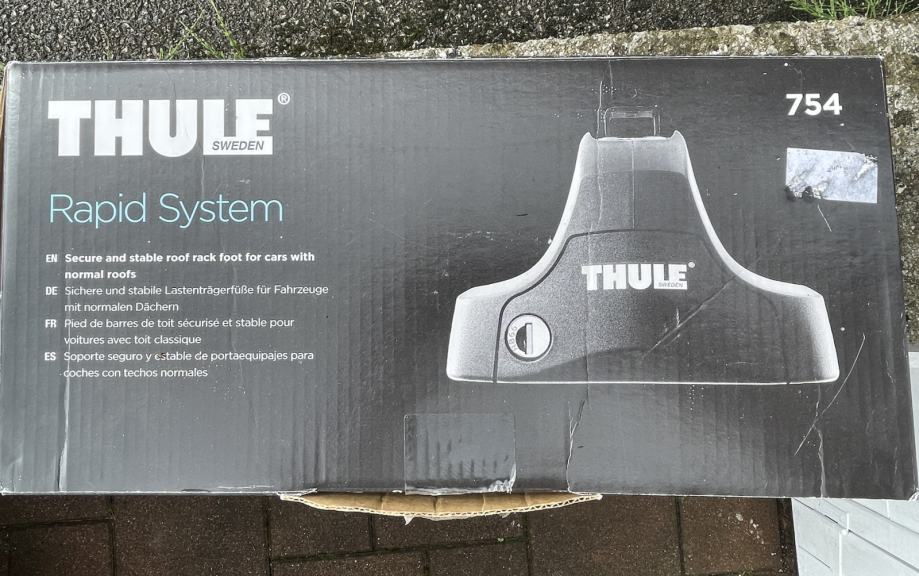 Thule Rapid System 754 osnovne noge + pritrdilni kit 1685 / Volvo V 40