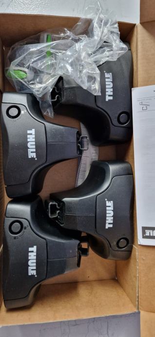 Thule 141712 Kit Rapid System, Kit Di Fissaggio Per Piedi Thule 754