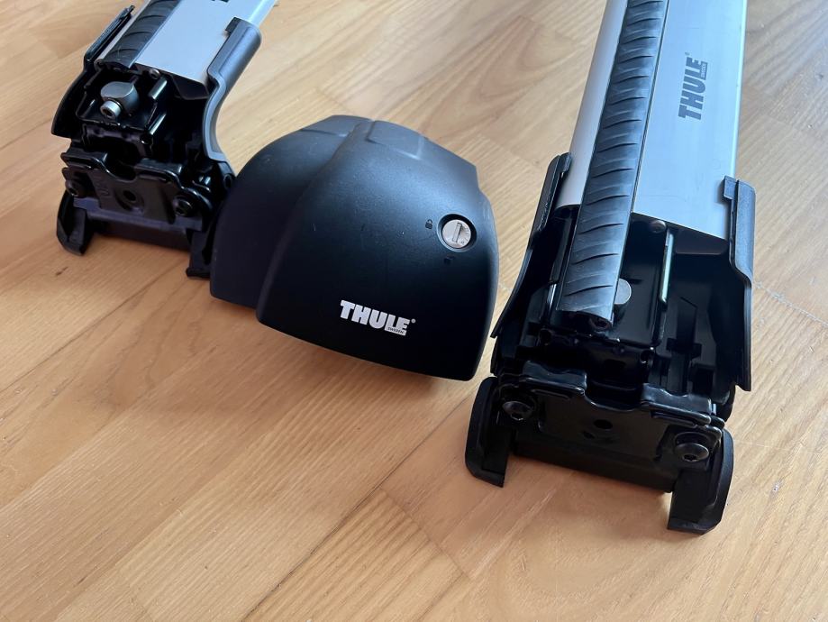 Thule WingBar Edge silver za BMW 5 Touring (F11, 2010-2017)