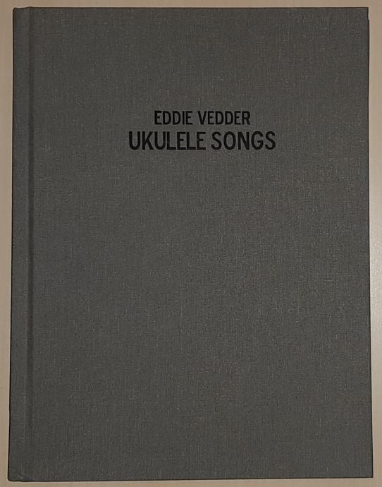 Eddie Vedder Ukulele Songs Songbook knjiga + CD