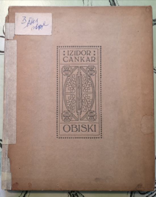 Obiski / Izidor Cankar, 1920