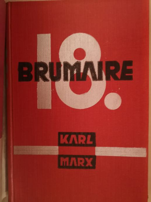 Osemnajsti Brumaire Louisa Napoleona / Karl Marx 1934