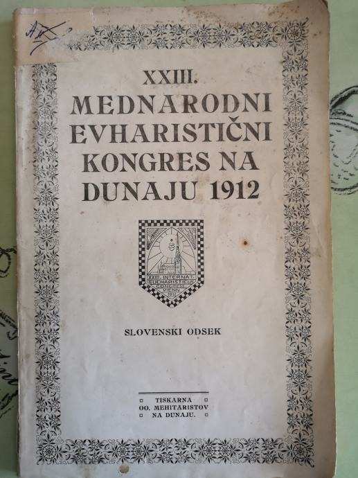 XXIII. mednarodni evharistični kongres na Dunaju 1912. Slovenski odsek