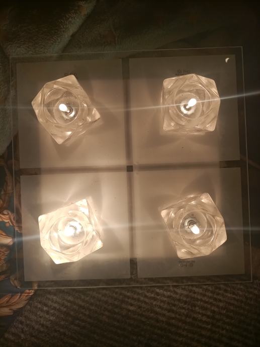 Moderna steklena stropna luc