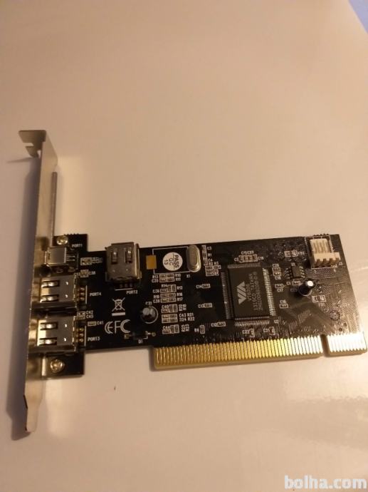 BEHRINGER FCA202 firewire zvočna + FIREWIRE pci kartica
