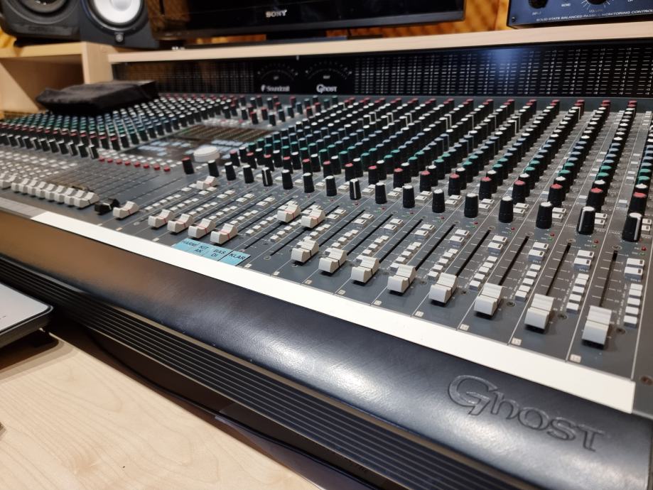 Mešalna miza Soundcraft Ghost + Meter bridge, MIDAS, PRESONUS, SSL