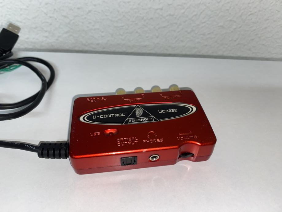 USB interface Behringer UCA222