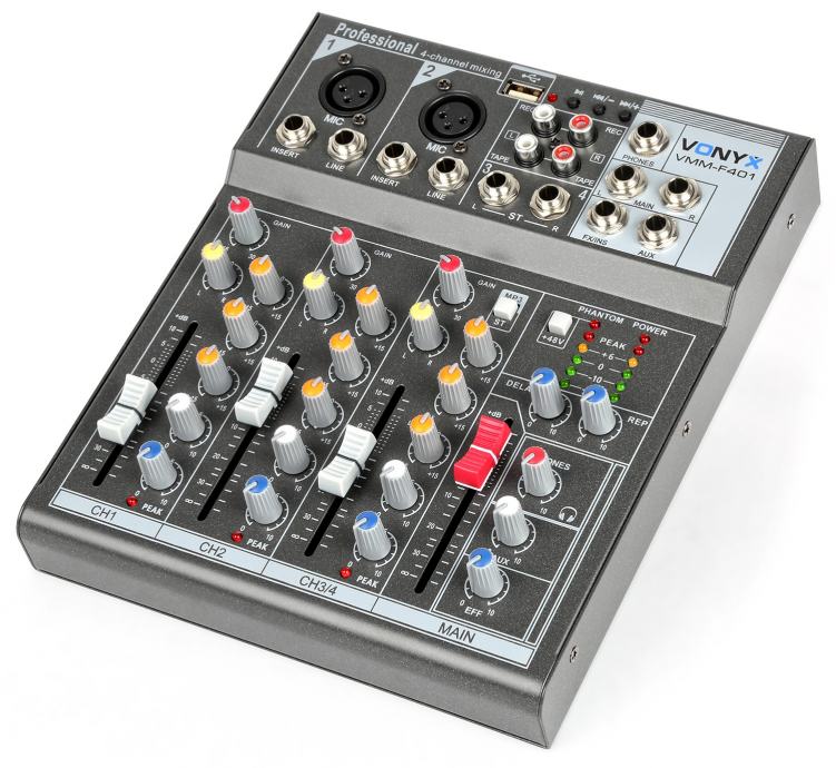 VONYX F401 Mešalna miza mešalne mize mixer mixerji