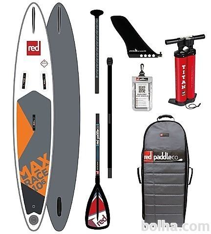 Red Paddle Co SUP 106 x 24 Max Race MSL + veslo