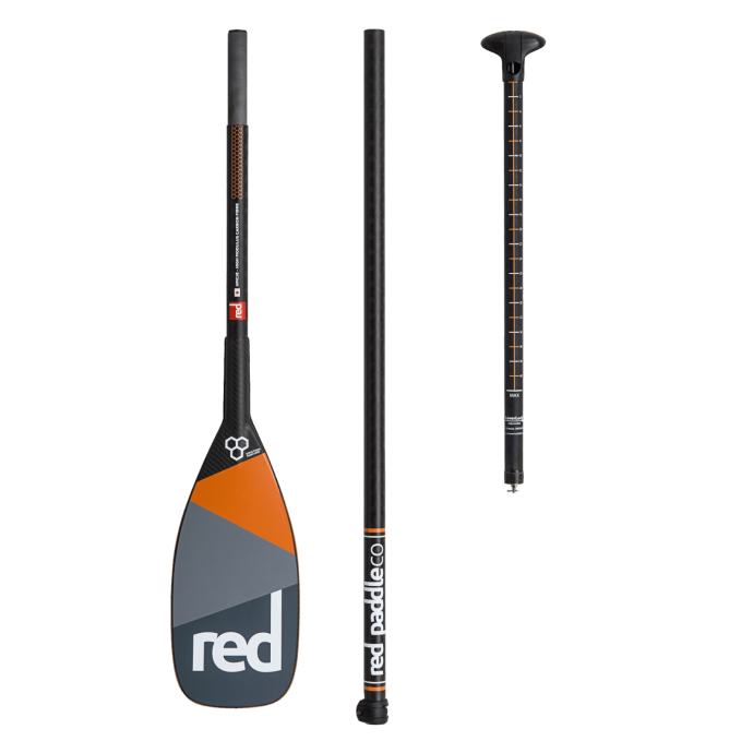 Red Paddle Co veslo za SUP Carbon Ultimate 3pc, LeverLock, 180-220 cm