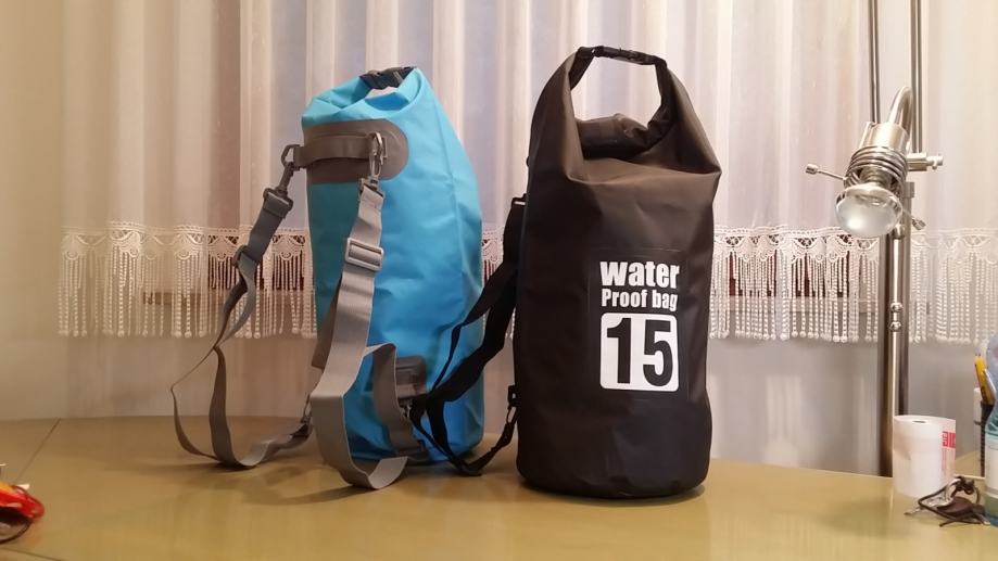 Vodotesen, nepremočljiv nahrbtnik, vreča, dry bag za SUP