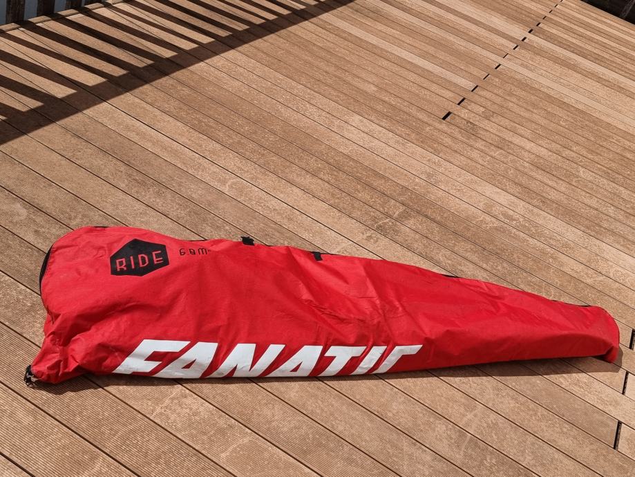Windsurf Fanatic Ride komplet rig 6.0 m2 (jadro, jambor, lok, zanke)