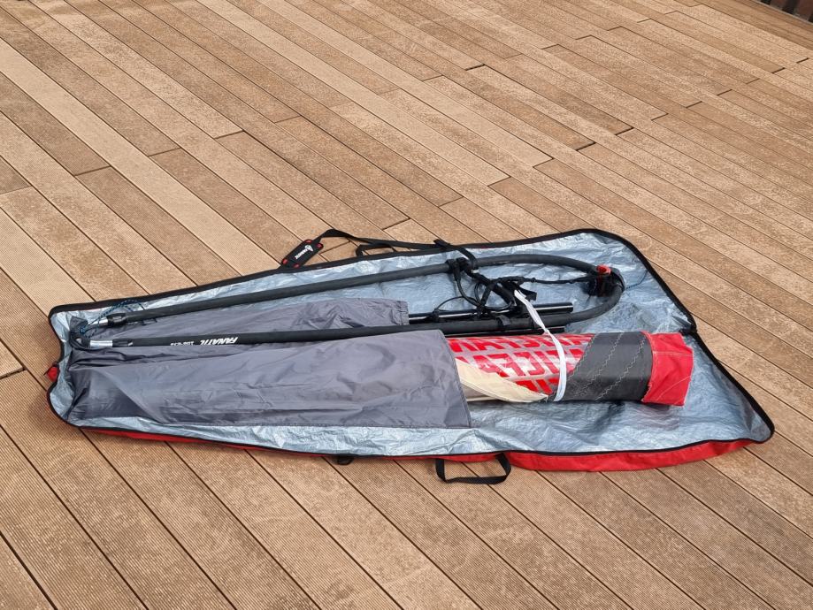 Windsurf Fanatic Ride komplet rig 6.0 m2 (jadro, jambor, lok, zanke)