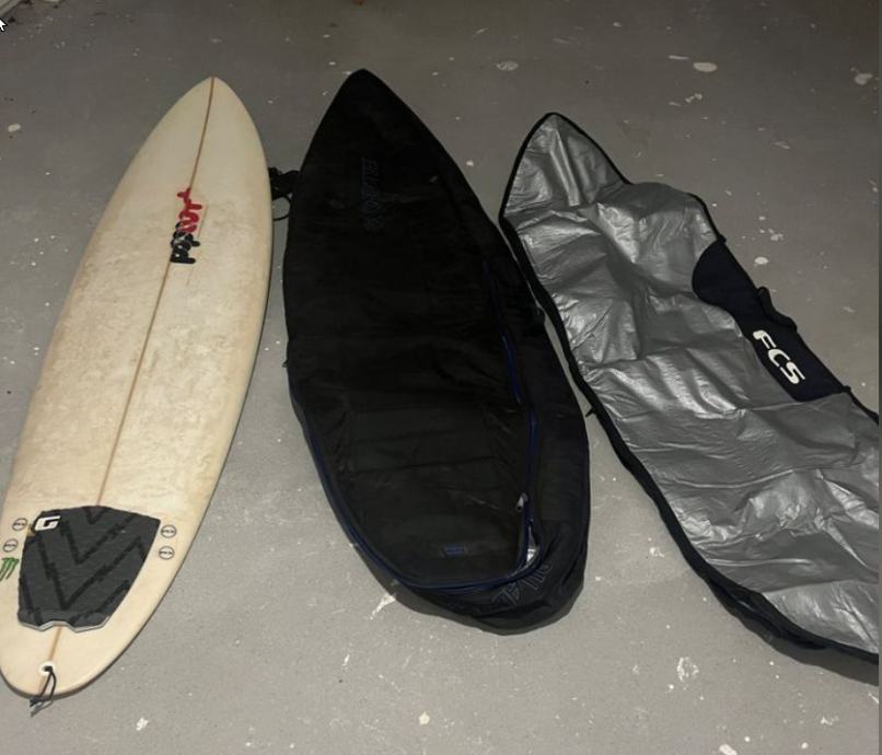 Surf + surf bag za letalo
