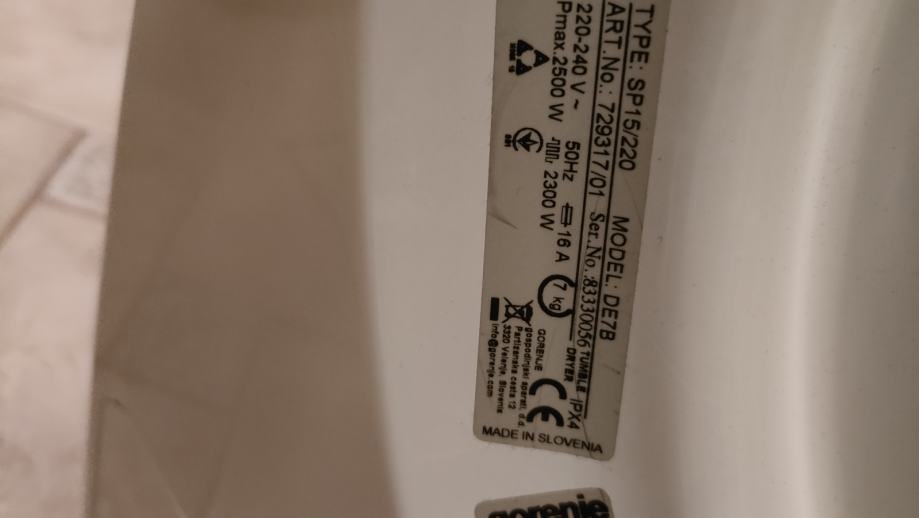 Gorenje Wave Active Steriltub 7 Kg Gorenje WAVEACTIVE 7 kg
