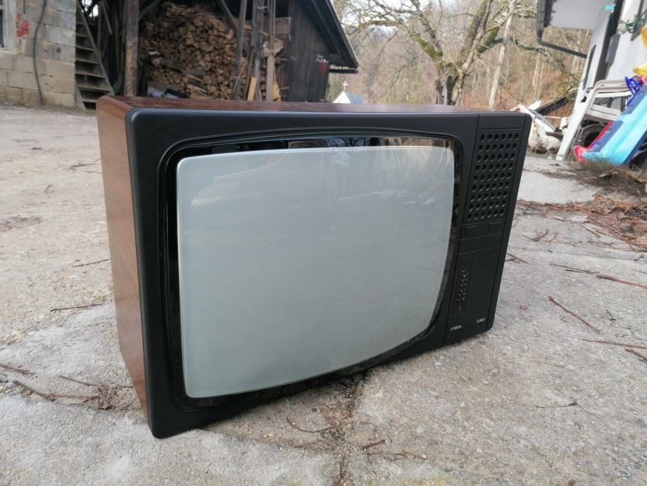 Retro vintage televizija tv televizor Iskra color