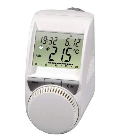 Digitalna radiatorska termostatska glava eQ-3