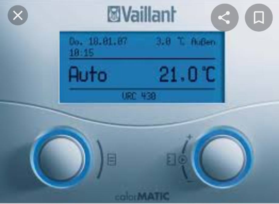 Termostat vaillant calormatic 430