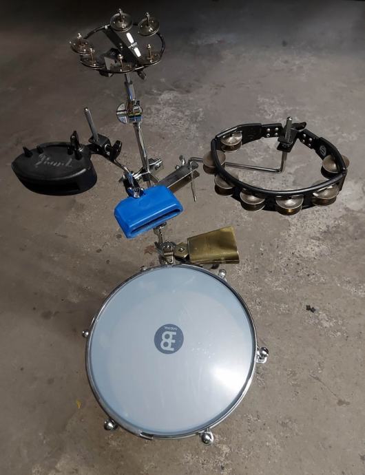 LATINO PERCUSSION MEINL ARTIST SERIES, komplet z dodatki