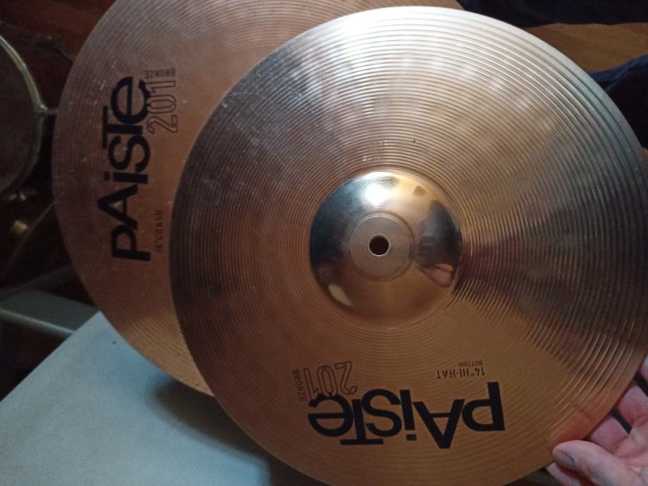 Paiste 201 hihat/crash