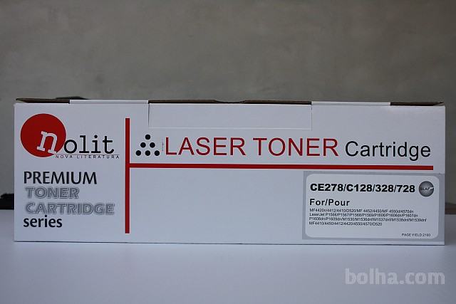Črno-beli toner za laserski tiskalnik