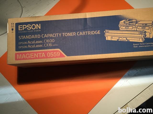 Epson originalni toner magenta 0559, aculaser C1600, CX16
