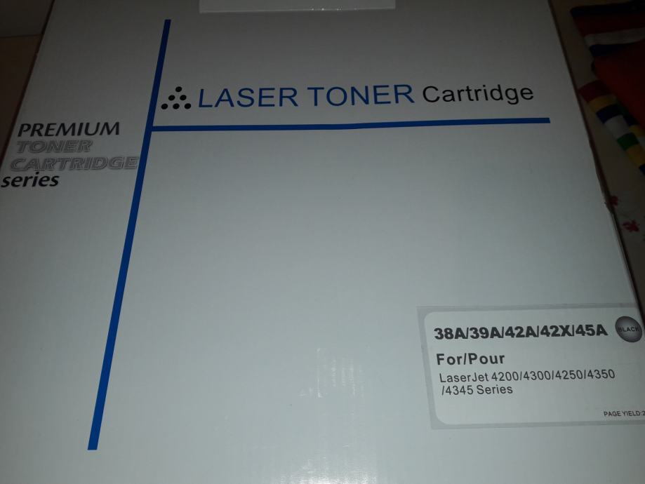 Prodam črni toner za Laserjet 4200, 4300,4250,4350 in 4345
