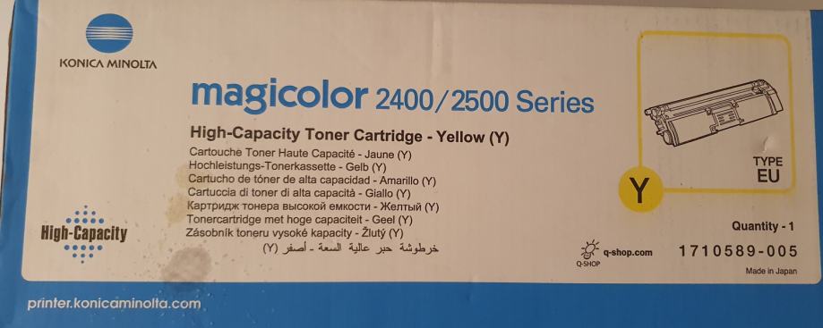 Tonerji - Konica Minolta Magicolor 2400 in 2500 serija