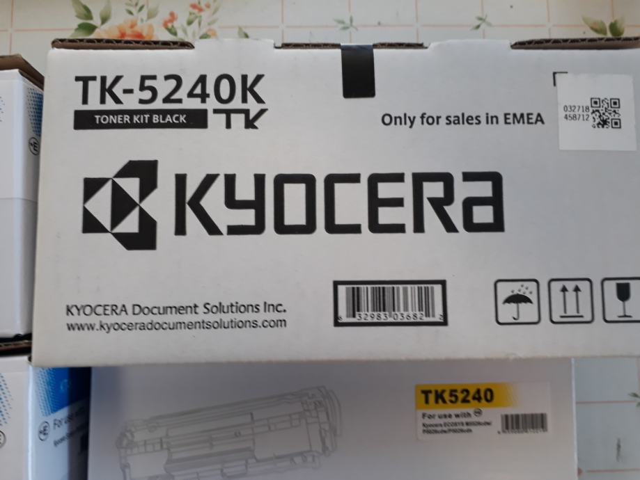 Toner Kyocera TK-5240K, TK-5240C, TK-5240Y, TK5270C, TK5270BK