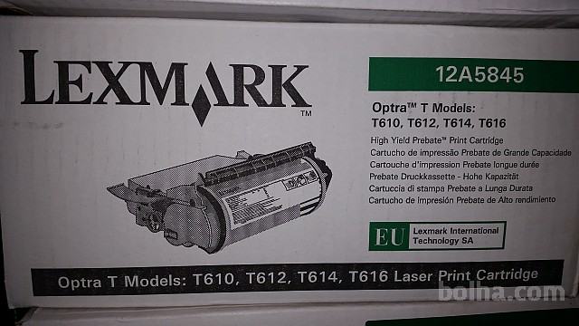 Toner, kartuša za tiskalnik Lexmark Optra T - 60%