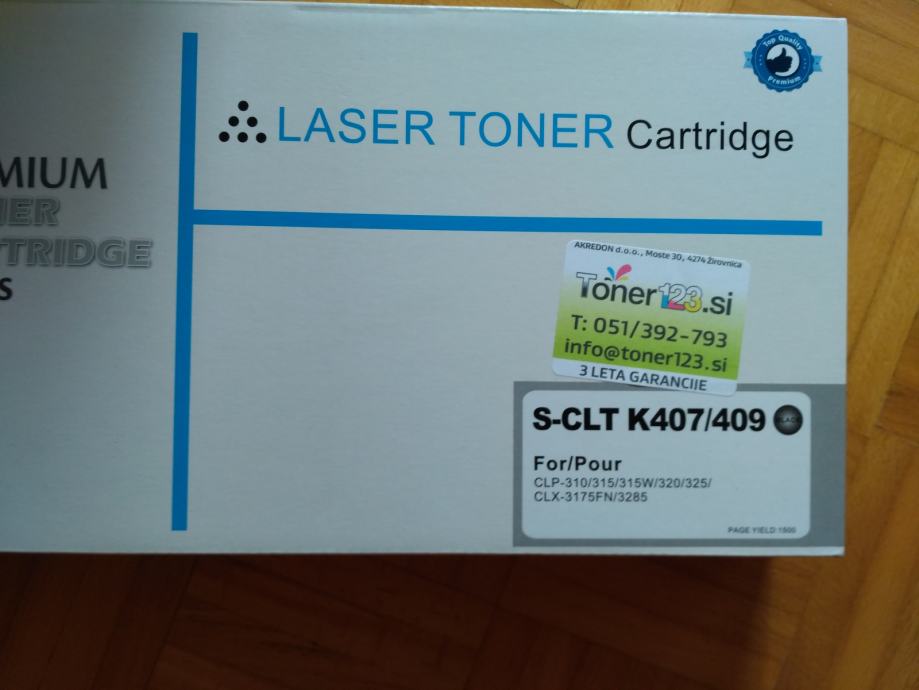 tonerji za barvne laserske tiskalnike Samsung CLP-320, CLP-325, CLX-31