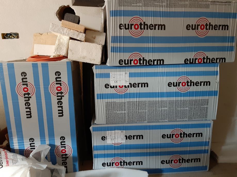Prodam nove Eurotherm EPS 100 graphite plošče