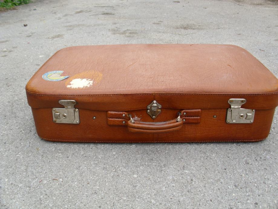 Starinski kovček, kufer 70 x 43 x17 cm