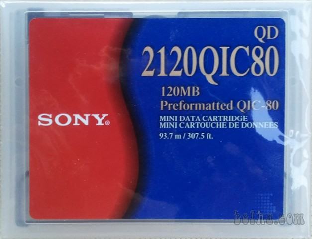 Računalnniška kaseta Mini DATA Cartridge 120Mb Sony