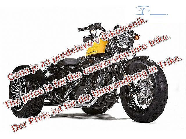 Harley-Davidson SPORSTER XL 883-1200 TRIKE  TRIKOLESNIK, 2024 l.
