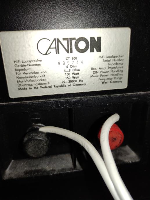 Canton CT 800